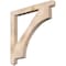 Ekena Millwork Westlake Arts & Crafts Smooth Bracket, Douglas Fir, 3 1/2"W x 38"D x 38"H BKT04X38X38WTL03SDF - alternate 1